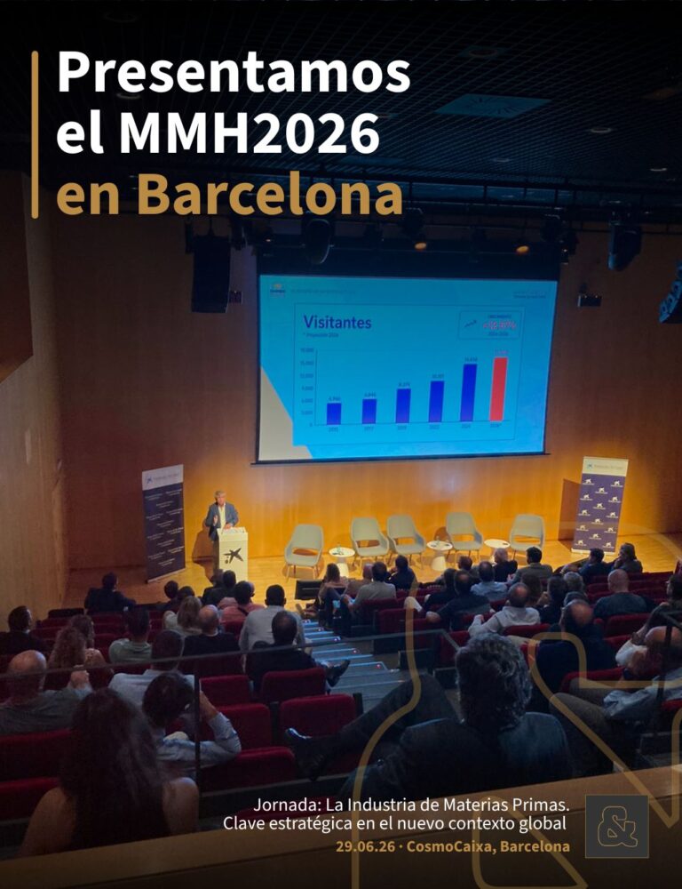 Jornada técnica sobre materias primas críticas celebrada en Barcelona por MME y AMINER